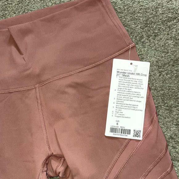 Lululemon Wunder Under HR Crop - Picture 5 of 5